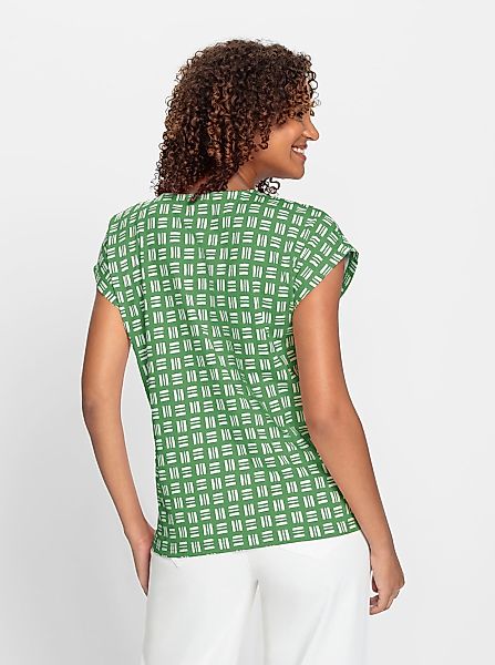 Casual Looks Print-Shirt "Print-Shirt" 1 Stk. tlg. günstig online kaufen