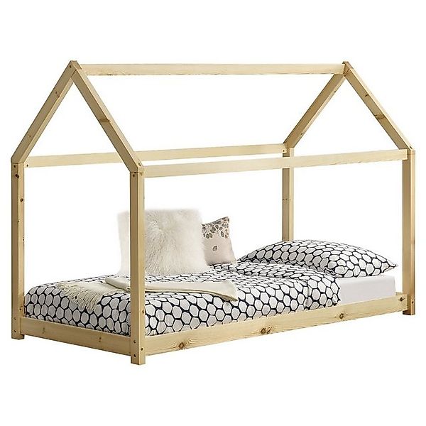 en.casa Kinderbett, »Netstal« Hausbett Bettenhaus 90x200cm günstig online kaufen