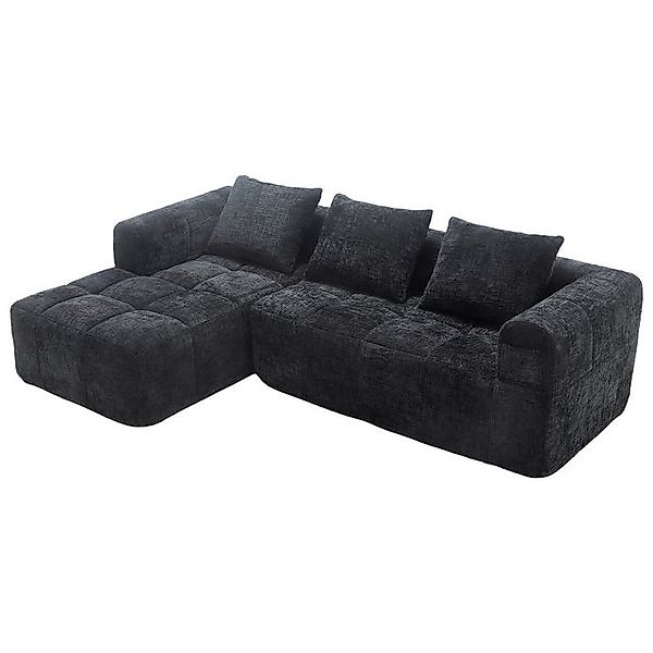 STILVORA Sofa mit bettfunktion,schlafsofas wohnzimmer,sofa l-form mit relax günstig online kaufen