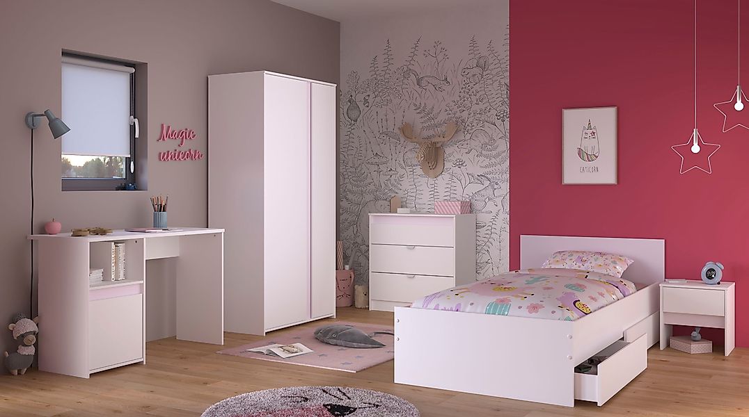 Parisot Jugendzimmer-Set Pirouette, (Set, 6-tlg) günstig online kaufen
