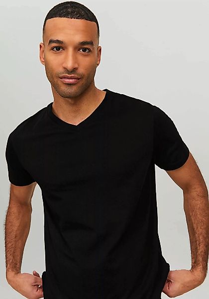 Jack & Jones T-Shirt JJEORGANIC BASIC TEE SS V-NECK NOOS günstig online kaufen