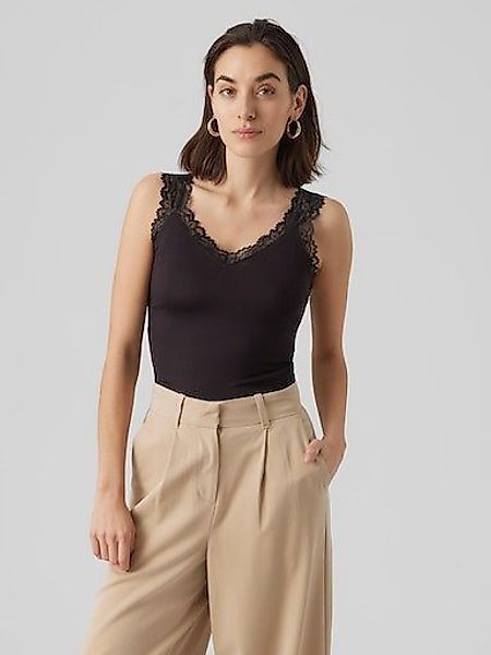 Vero Moda Spitzentop VMROSA SL TOP JRS NOOS Viskosemischung günstig online kaufen