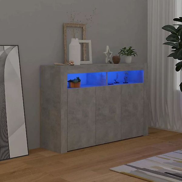 vidaXL Sideboard Sideboard mit LED Leuchten günstig online kaufen