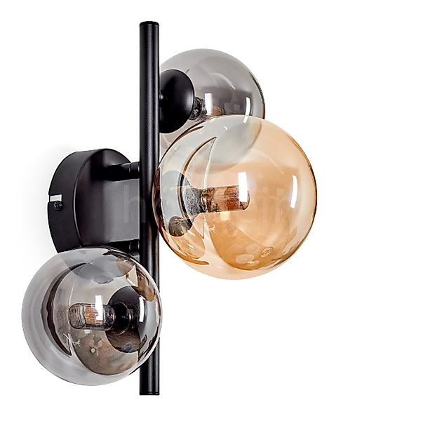 hofstein Wandleuchte Wandlampe aus Metall/Glas in günstig online kaufen