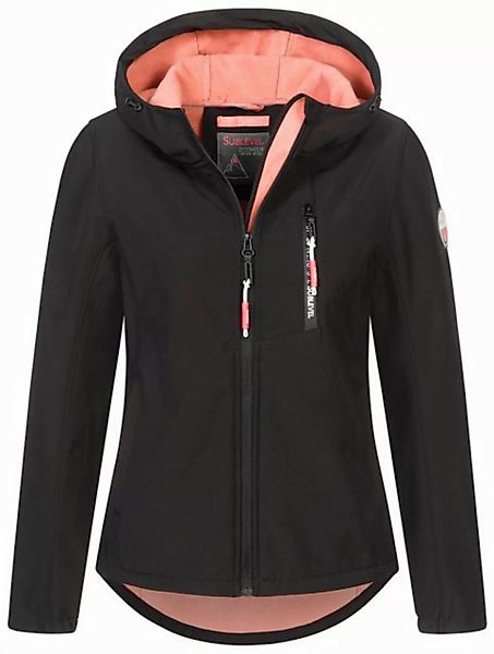 SUBLEVEL Softshelljacke Damen Frühlings Jacke Softshell Jacke Outdoor Regen günstig online kaufen