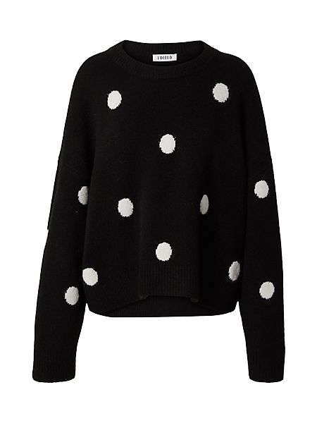 EDITED Rundhalspullover Floriane (1-tlg) Plain/ohne Details günstig online kaufen