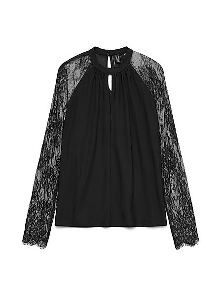 Vero Moda Spitzenshirt VMMILLA LS LACE günstig online kaufen
