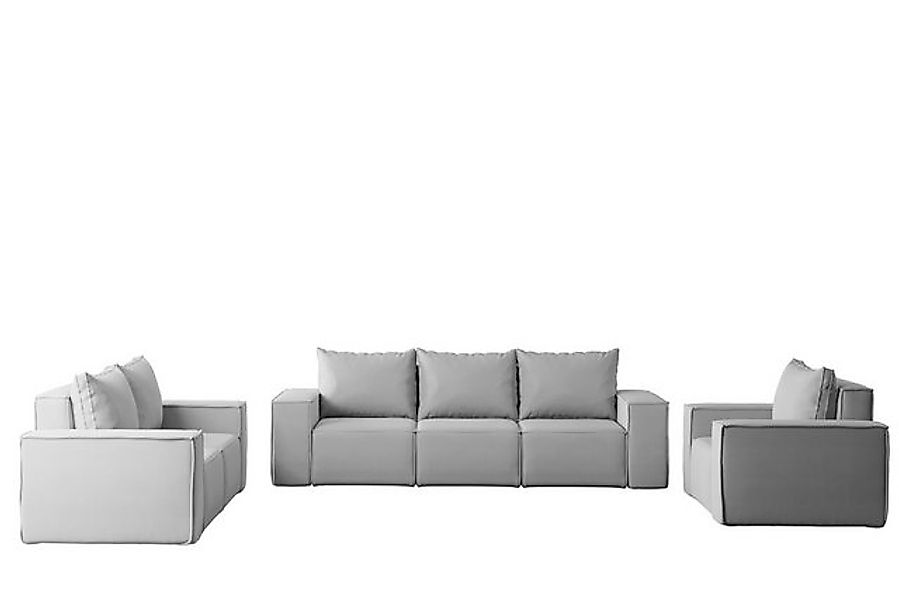 Fun Möbel Polstergarnitur Sofa-Set Designersofa ESTELLE günstig online kaufen