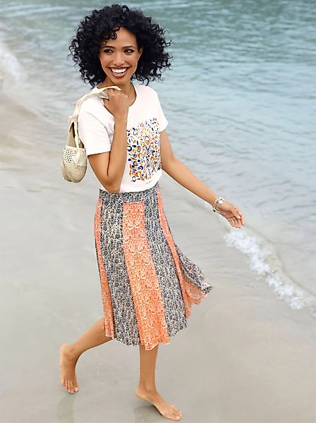 heine T-Shirt "Druck-Shirt" 1 tlg. tlg. günstig online kaufen