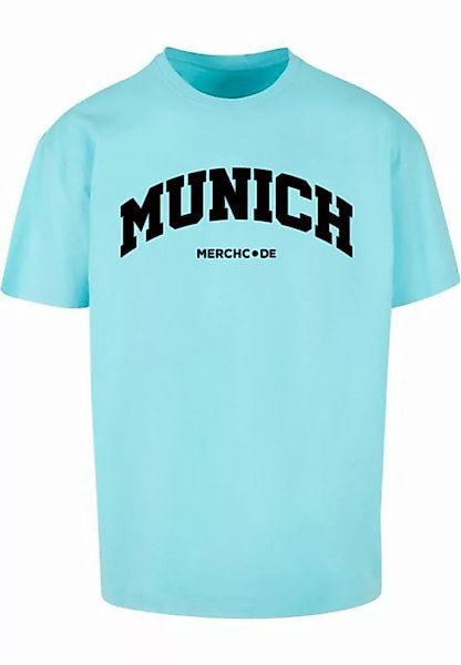 Merchcode T-Shirt Merchcode Herren Munich Wording - Heavy Oversize Tee (1-t günstig online kaufen