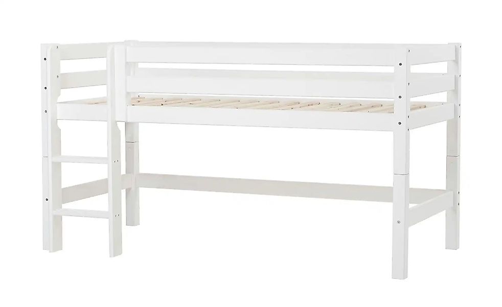 Hoppekids Hochbett  ECO Luxury ¦ weiß ¦ Maße (cm): B: 104 H: 114 Betten > B günstig online kaufen