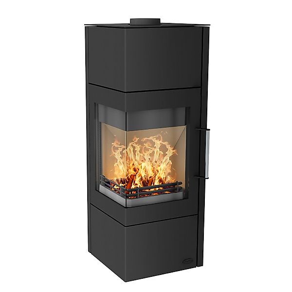 Fireplace Royal Kaminofen Stahl Schwarz 6 kW günstig online kaufen