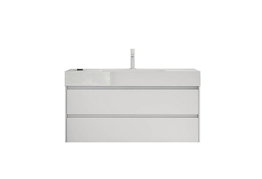 doporro Badmöbel-Set Badezimmermöbel Badezimmer Waschbecken Waschtisch Deep günstig online kaufen