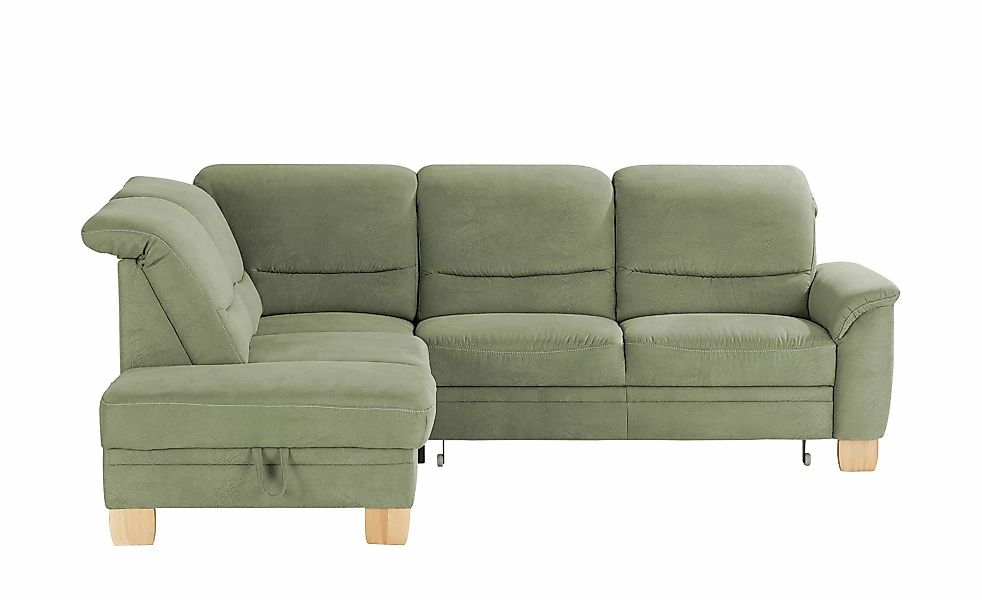 meinSofa Ecksofa  Liva ¦ grün ¦ Maße (cm): B: 254 H: 106 T: 224.0 Polstermö günstig online kaufen