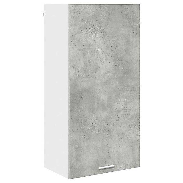 vidaXL Hängeschrank mit Tür Riga Betongrau und Weiß 50 x 31 x 100 cm 884349 günstig online kaufen