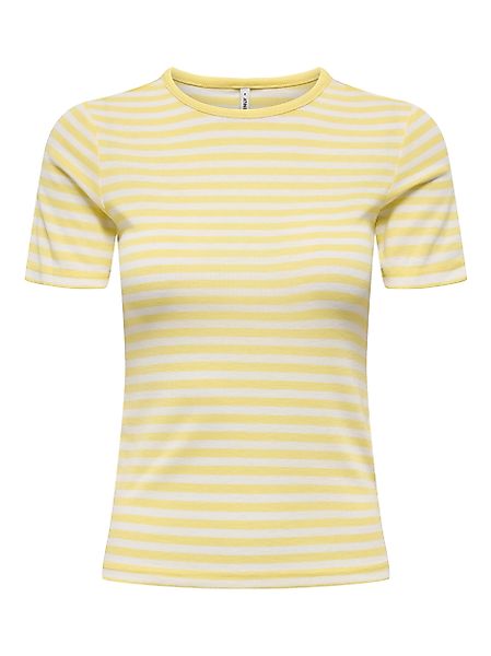 ONLY Blusentop ONLELLI S/S RIB TOP günstig online kaufen