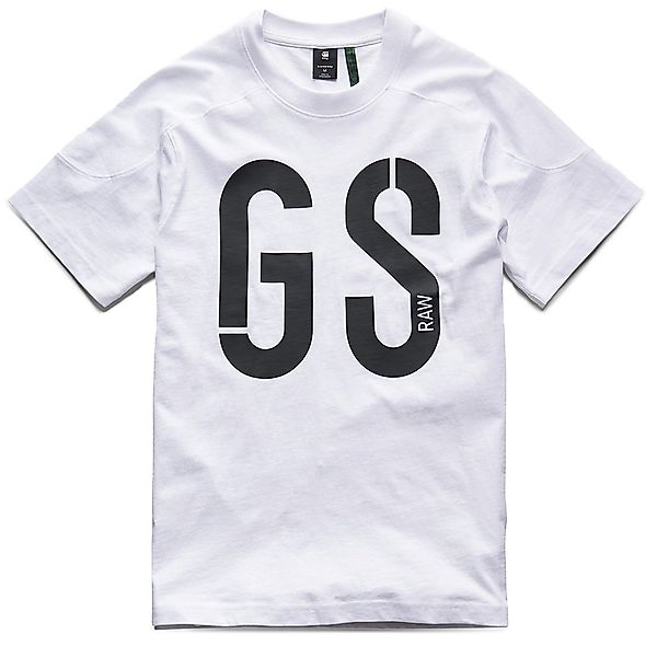 G-star Rugby Graphic Loose Kurzarm Rundhalsausschnitt T-shirt L White günstig online kaufen