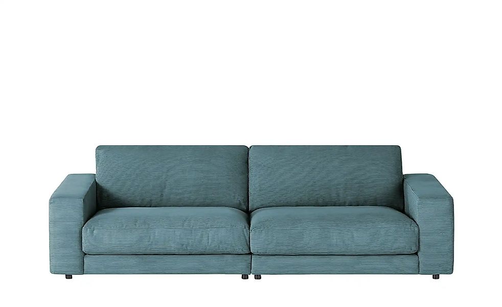 Jette Home Sofa Cord Sila ¦ türkis/petrol ¦ Maße (cm): B: 250 H: 85 T: 127. günstig online kaufen