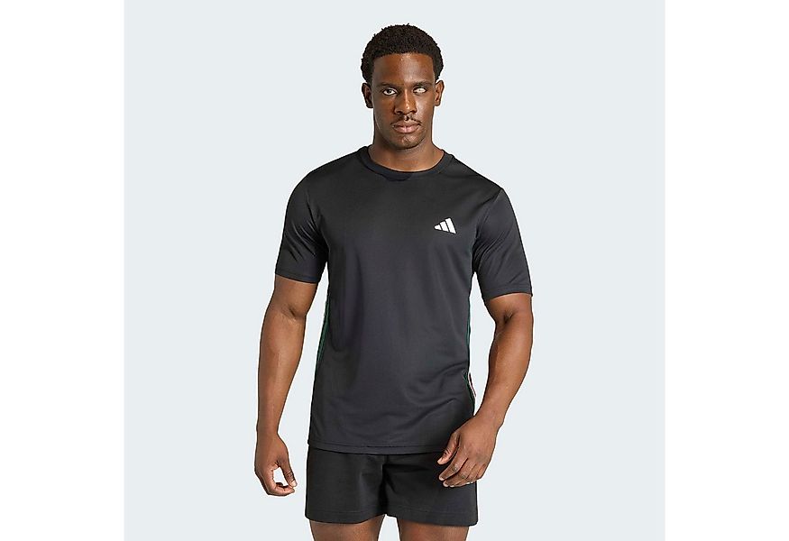 adidas Performance T-Shirt WORKOUT ESSENTIALS BASE 3-STREIFEN günstig online kaufen