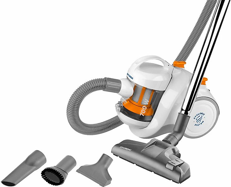 Hyundai Bodenstaubsauger "VC009" 700 W beutellos ECOMotor, 2xHEPA-Filter, 1 günstig online kaufen