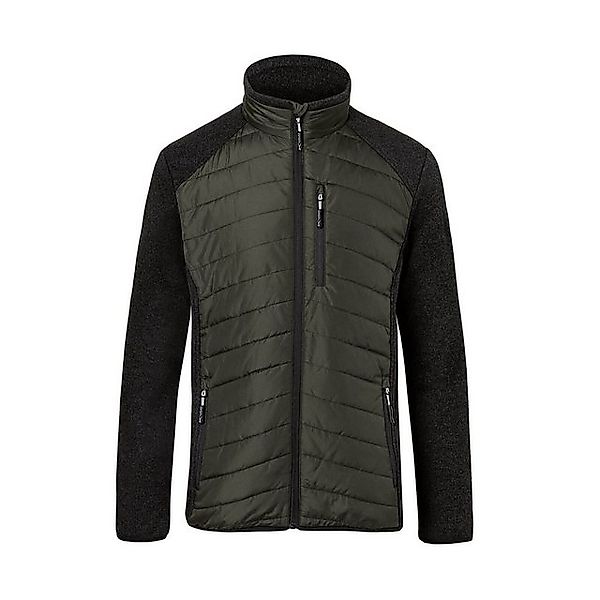 Kübler Steppjacke Kübler Hybridjacke oliv/dunkelgrau günstig online kaufen