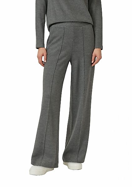 s.Oliver Sweathose mit dekorativer Biesennaht vorne günstig online kaufen