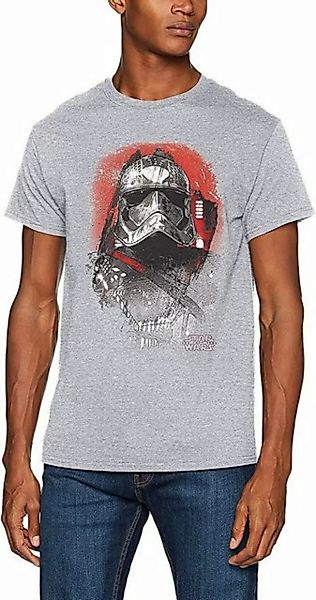Star Wars Print-Shirt STAR WARS Captain Phasma Art T-Shirt hellgrau meliert günstig online kaufen