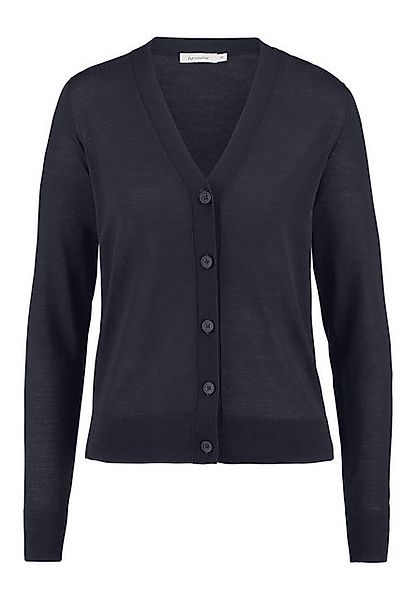 Hessnatur Strickjacke aus reiner Bio-Merinowolle (1-tlg) günstig online kaufen
