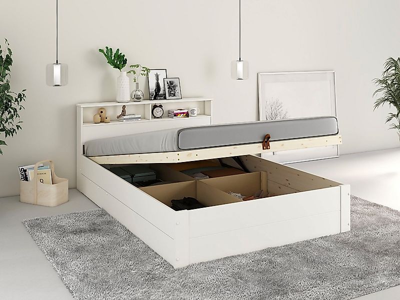 OTTO home Stauraumbett "MAREILLES, Bett, Made in Europe, FSC zertifiziertes günstig online kaufen