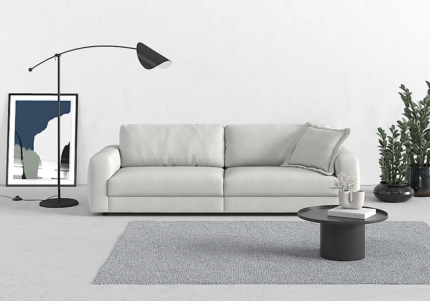 TRENDMANUFAKTUR Big-Sofa »Bourbon«, (2 St.), extra tiefe Sitzfläche, wahlwe günstig online kaufen