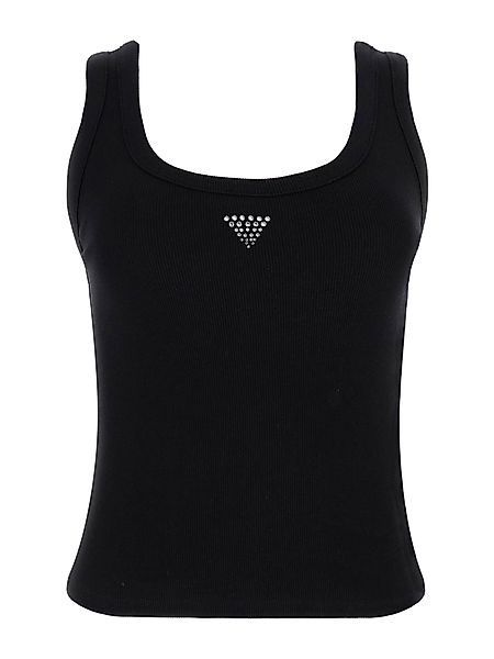 Guess T-Shirt Damen Tanktop TRIANGLE BLING günstig online kaufen