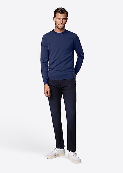 Pierre Cardin Rundhalspullover mit Rundhalsausschnitt günstig online kaufen