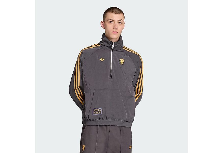 adidas Originals Trainingspullover MANCHESTER UNITED TERRACE ICONS HALF-ZIP günstig online kaufen