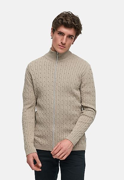 Kronstadt Strickjacke KSCable Zip aus hochwertigem günstig online kaufen