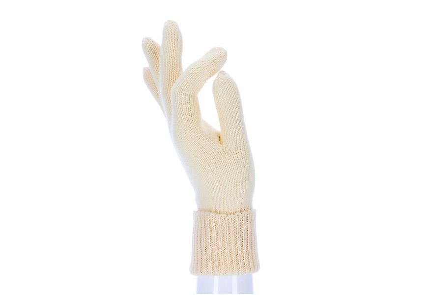 halsüberkopf Accessoires Strickhandschuhe Feinstrick Handschuh uni in tolle günstig online kaufen