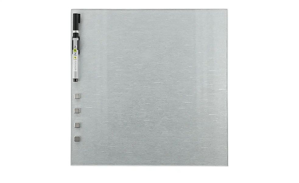 Memoboard 30x30 cm  Silber ¦ silber ¦ Maße (cm): B: 30 H: 30 Accessoires > günstig online kaufen