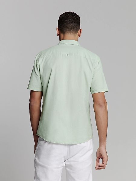 NO EXCESS Kurzarmhemd - Leinenhemd kurzarm - Shirt günstig online kaufen