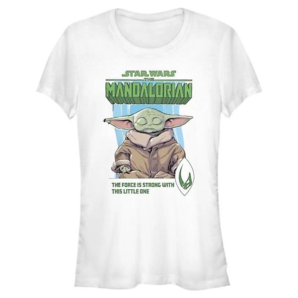 Star Wars - The Mandalorian - Grogu Strong Force - Frauen T-Shirt günstig online kaufen