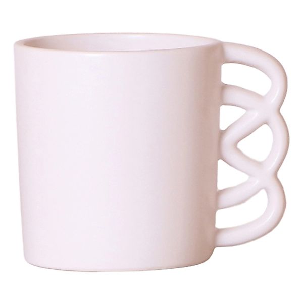 Keramik-Übertopf Happy Mug Ø 9 cm x 10 cm Weiß günstig online kaufen