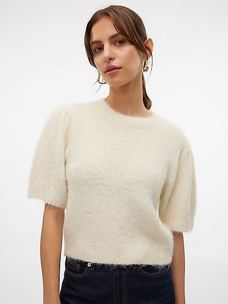 Vero Moda Strickpullover VMNOVAH SS O-NECK günstig online kaufen
