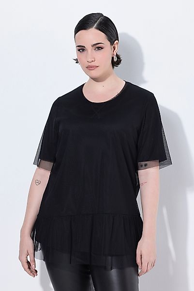 Ulla Popken T-Shirt T-Shirt doppellagig Classic günstig online kaufen