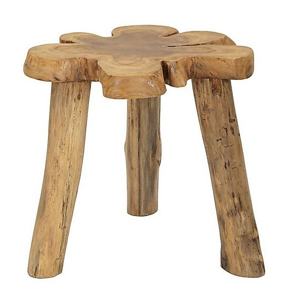 Natur24 Beistelltisch Bintang Beistelltisch 50 x 47 x 50 cm Teak Natur günstig online kaufen