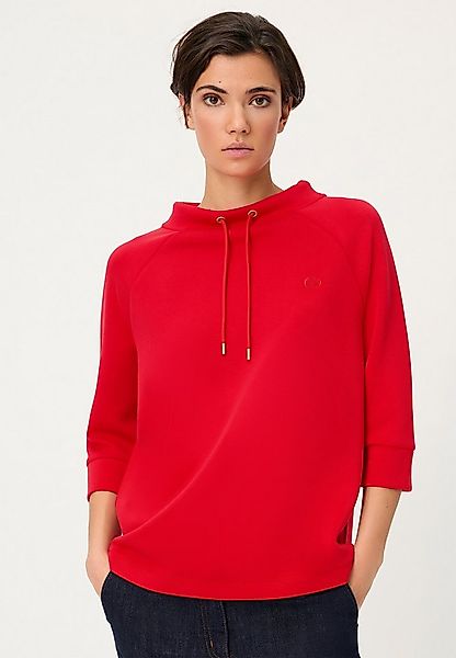 Olsen Sweatshirt Sweatshirt mit Turtle-Neck und Bindeband günstig online kaufen