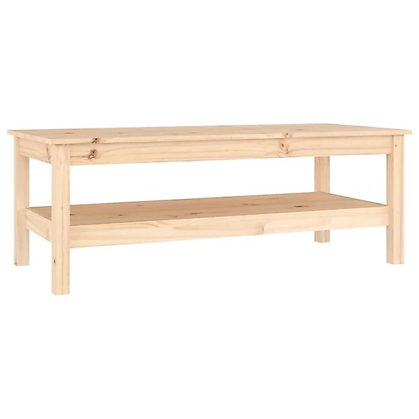 vidaXL Couchtisch 110x50x40 cm Massivholz Kiefer 814274 günstig online kaufen