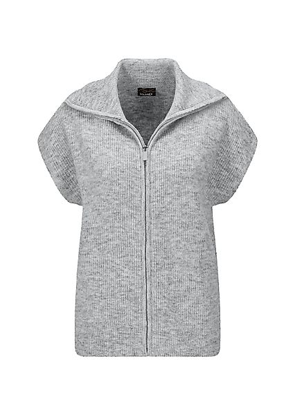 GOLDNER Kurzweste "Melierte Weste mit Reißverschluss" Umlegekragen kann hoc günstig online kaufen