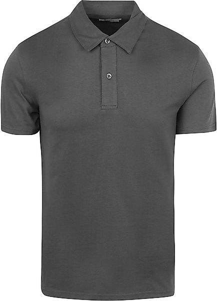 King Essentials The James Poloshirt Anthrazit - Größe M günstig online kaufen