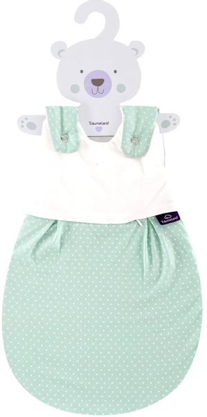 Träumeland Babyschlafsack Außenschlafsack Pünktchen mint (1 günstig online kaufen