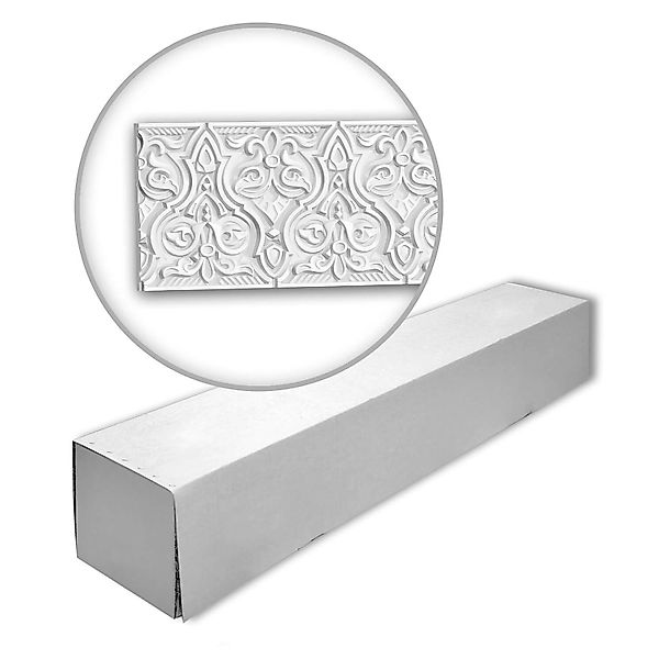 PROFHOME 151501-Box Wandleisten 1 Karton Set mit 4 Wandvertäfelungen 8 m We günstig online kaufen