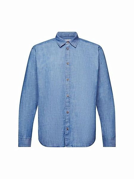 Esprit Langarmhemd Shirts denim günstig online kaufen