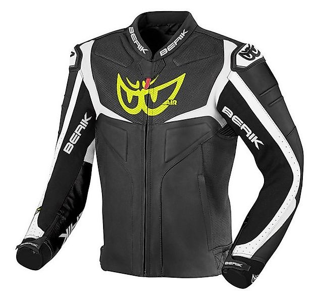 Berik Motorradjacke Wild Chase Motorrad Lederjacke (herausnehmbares Innenfu günstig online kaufen